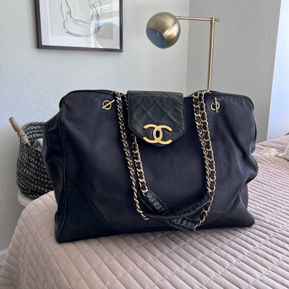 CHANEL Supermodel XL Weekender Tote
